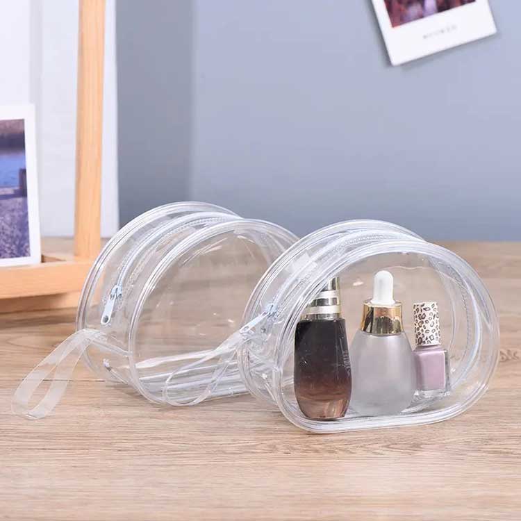 EVA Transparent Cosmetic Bag With Handle