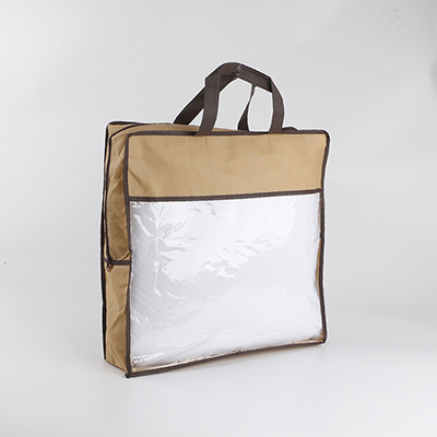 Sheets Packaging Zipper Bag with Handle