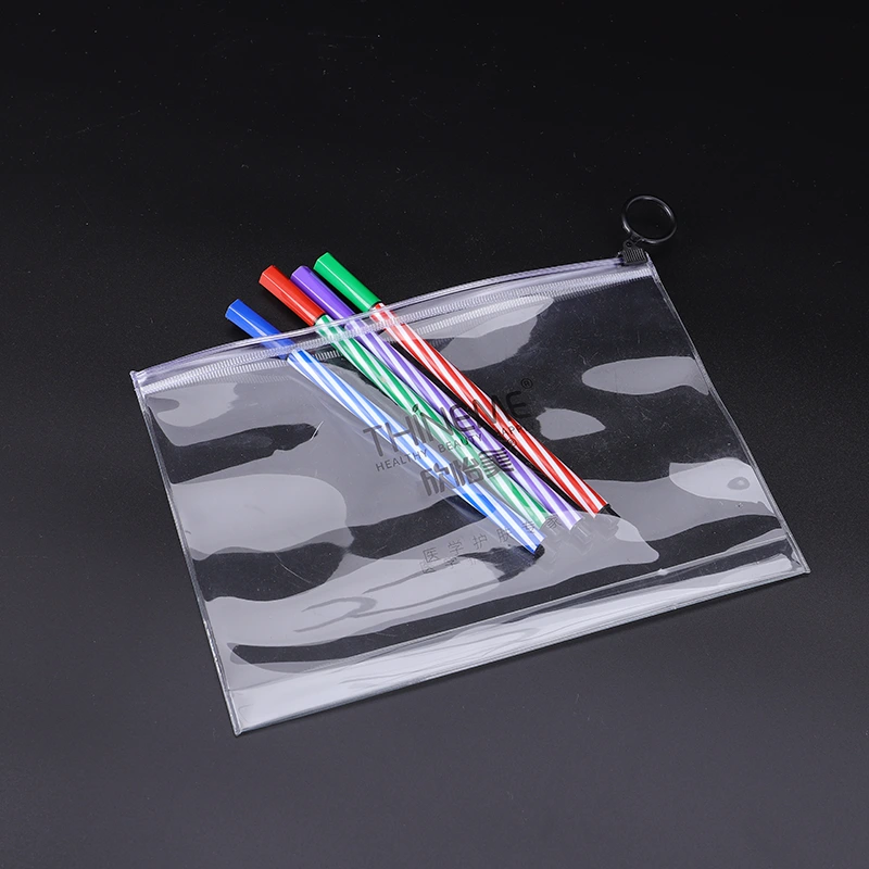 Transparent Convenient PVC Zipper Bag