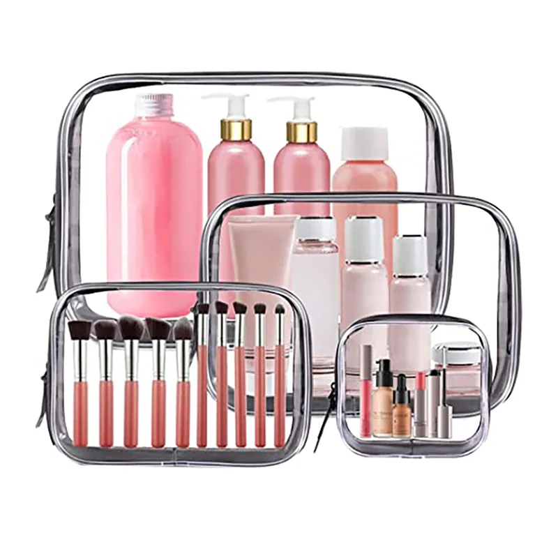 Travel Transparent PVC Cosmetic Bag